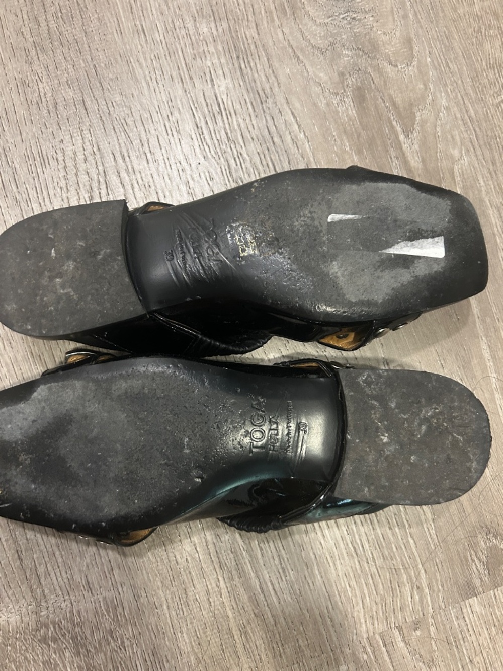 Toga Pulla Black ballet flats - Picture 5 of 5